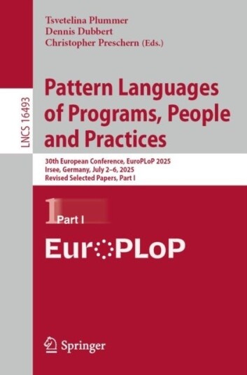 Pattern Languages of Programs People and Practices