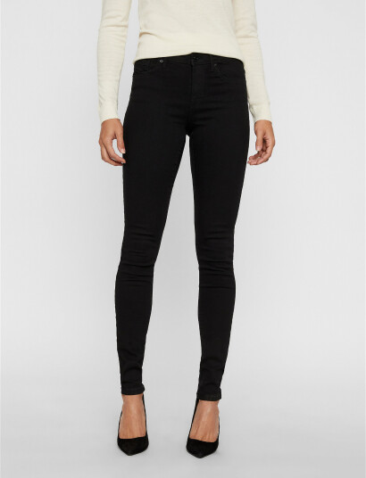 Vero Moda Vmtanya Mr S Piping Jeans Vi120 Ga Noos - Black - XS x 30 Vero Moda Vmtanya Mr S Piping Jeans Vi120 Ga Noos - Black - XS x 30