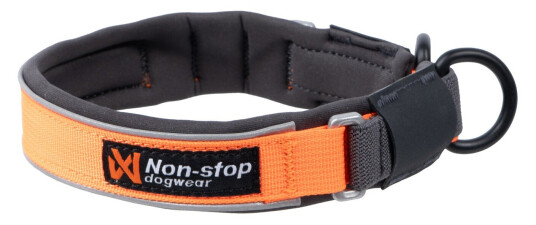Non-Stop Protector Halsbånd 40cm Oransje - Beskyttende Hundehalsbånd Non-Stop Protector Halsbånd 40cm Oransje - Beskyttende Hundehalsbånd