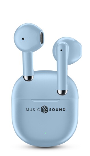 MusicSound BREEZE TWS Ørepropper Blå MusicSound BREEZE TWS Ørepropper Blå