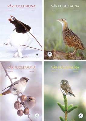 Norsk Ornitologisk Forening Vår Fuglefauna   2004  hele årgang 27