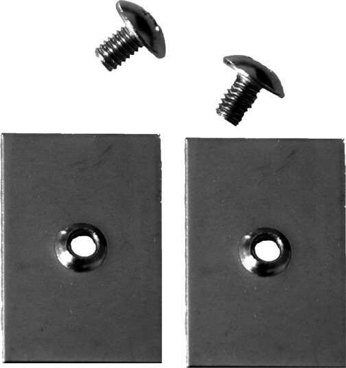 Design4Bath TBD-0200 Monteringsplate 2-pakk, borfri for oppheng av rørholdere
