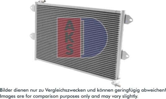 Kondensator klimaanlegg AKS DASIS 042340N