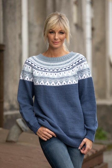 Viking Garn 2024 4A Pibbar Genser