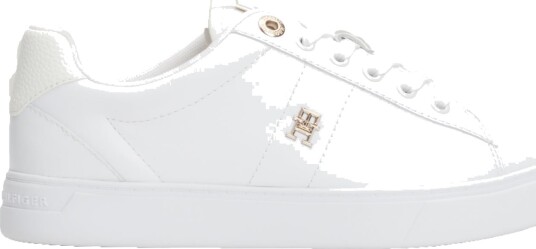 Tommy Hilfiger Essential Elevated Court Sneaker Hvit 40
