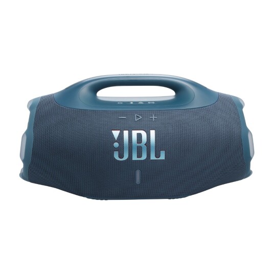 JBL Boombox 4 Bluetooth-høyttaler med 34 timers batterilevetid og IP68 beskyttelse - Blå JBL Boombox 4 Bluetooth-høyttaler med 34 timers batterilevetid og IP68 beskyttelse - Blå