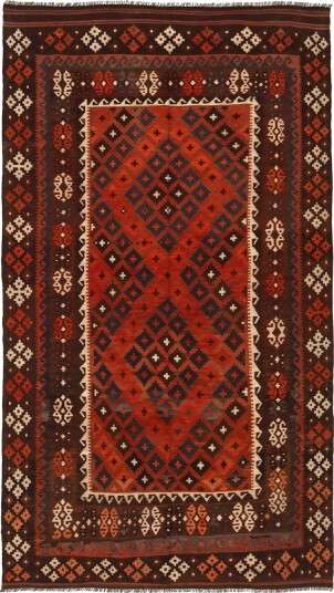Orientalsk kelimteppe 279 x 159 cm Størrelse: 279 x 159 cm Orientalsk kelimteppe 279 x 159 cm Størrelse: 279 x 159 cm