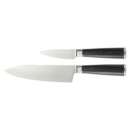 Dorre Azuma damaskus knivsett 2 stk