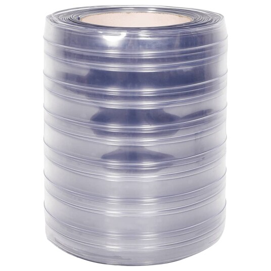 vidaXL Dørgardin gjennomsiktig 300 mm x 2,6 mm 25 m PVC vidaXL Dørgardin gjennomsiktig 300 mm x 2,6 mm 25 m PVC