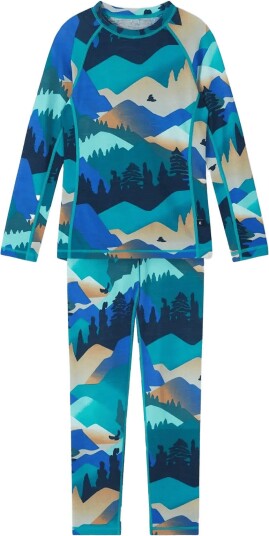 Reima Wool Base Layer Set Taitoa NAVY 150