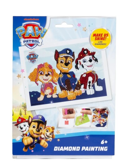Micki Leksaker Paw Patrol Diamantmålning Blue Micki Leksaker Paw Patrol Diamantmålning Blue