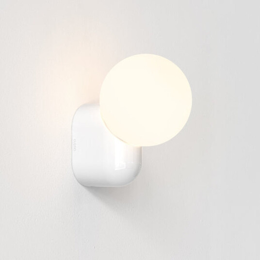 Other Brand Lyra single vegglampe for baderom IP44 G9 - Hvit