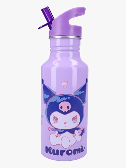 Hello Kitty & Friends Kuromi Aluminium Vannflaske 500ml Keep It Cool Hello Kitty & Friends Kuromi Aluminium Vannflaske 500ml Keep It Cool