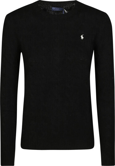 Polo Ralph Lauren Dame Strikkevarer Svart M,