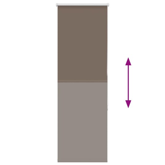 Rullegardin lystette 60x175 cm stoff bredde 55,7 cm polyester 8721158321046