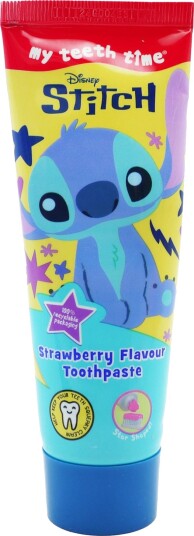 Barnetannkrem STITCH My Teeth Time Strawberry 75 ml