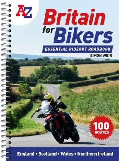 A -Z Britain For Bikers Av Simon Weir, A-Z Maps