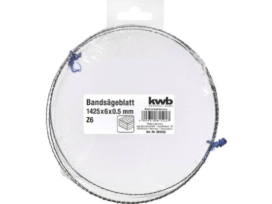kwb Båndsagblad Tre 1425x0.65mm Z6 kwb Båndsagblad Tre 1425x0.65mm Z6