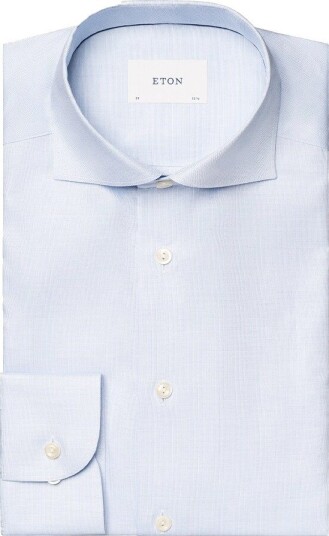 Eton Contemporary oxford shirt 43 blå herre