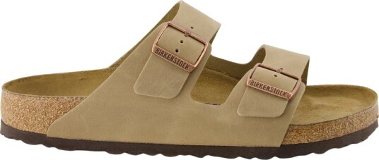 Birkenstock Men's Arizona Soft Footbed Regular 42, Tabacco