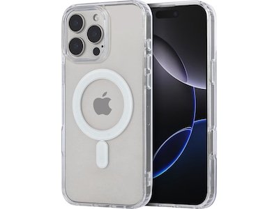iiglo iPhone 16 Pro Max Magnetic Clear Case (gjennomsiktig)