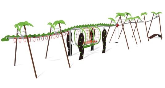 Leketårn/klatrestativ "Diplodocus" Leketårn/klatrestativ "Diplodocus"
