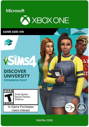 The Sims 4 - Discover University DLC (Xbox One) The Sims 4 - Discover University DLC (Xbox One)