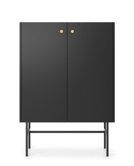 Francisca Kommode 93 cm   Svart