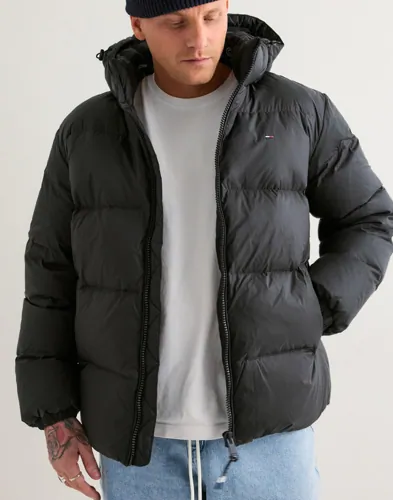 Tommy Jeans Tjm Essential Down Jacket Ext Dunjakker Svart