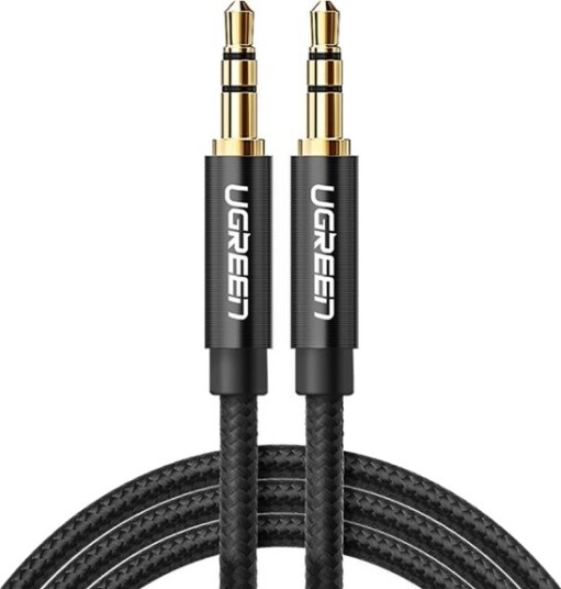 Ugreen Jack 3,5 Mm Jack 3,5 Mm Kabel 2 M Svart 6957303853632