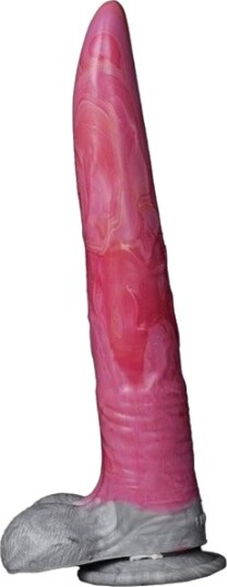 Pink Alien Gory Fantasy Dildo 26,5 cm