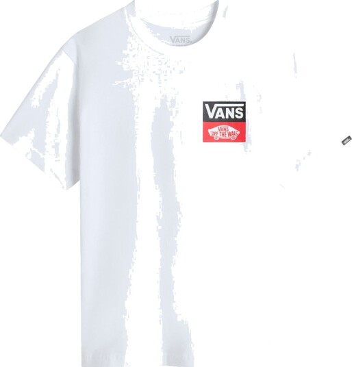 Vans T skjorte OG Logo Hvit Vans 14 16 år 164 176 T skjorte