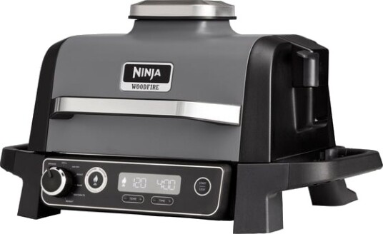 Ninja Woodfire Elektrisk Grill 46 x 34 cm Svart Ninja Woodfire Elektrisk Grill 46 x 34 cm Svart