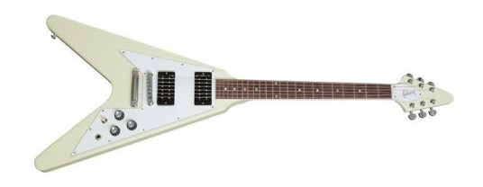 Gibson 70s Flying V Classic White