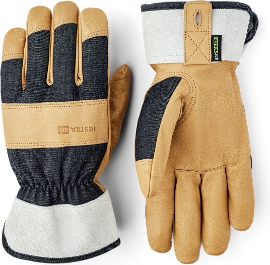 Hestrajob Classic Denim Glove Indigo 7