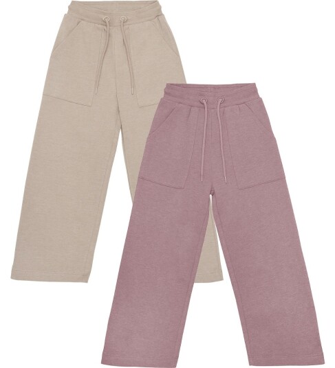 Minymo Sweat Pant (2-Pack) - Multi/patterned - 134