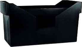 Donau Mini Arkivboks I Plast Svart 7421001 01 Donau Mini Arkivboks I Plast Svart 7421001 01