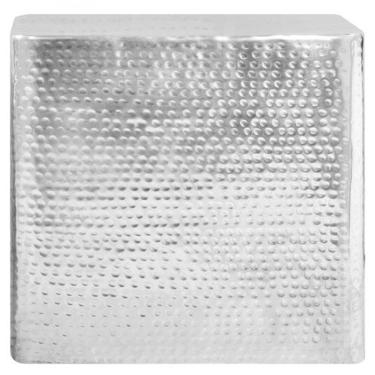 Salongbord 2 stk sølv aluminium 8718475611035