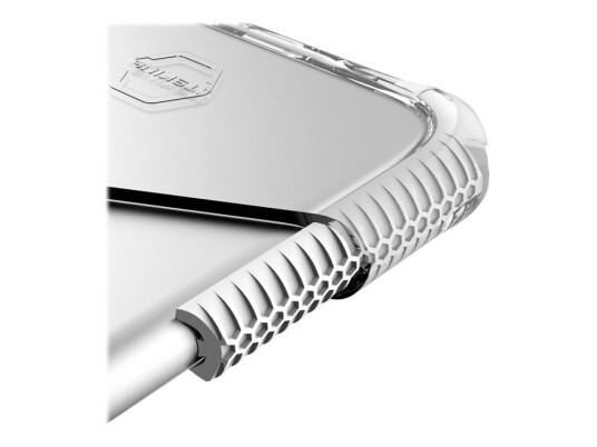 Itskins Supreme // Clear Baksidedeksel For Mobiltelefon Termoplast-Polyuretan Tpu Gjennomsiktig Hvit 5.8" For Apple Iphone X Xs