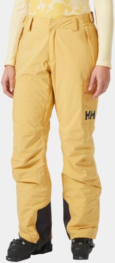 Helly Hansen Dame Switch Cargo Isolerte Skibukser Beige Hvit XL