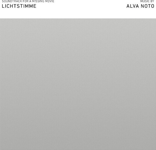 Alva Noto Lichtstimme CD