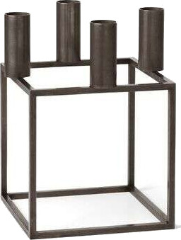 Audo - Kubus 4 Candle Holder Burnished Copper Copenhagen