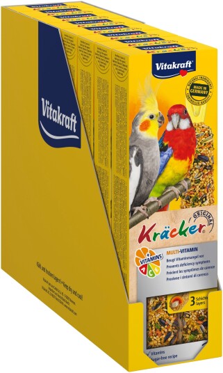 Vitakraft 8X Kräcker® Multivitamin For Parakeets Vitakraft 8X Kräcker® Multivitamin For Parakeets