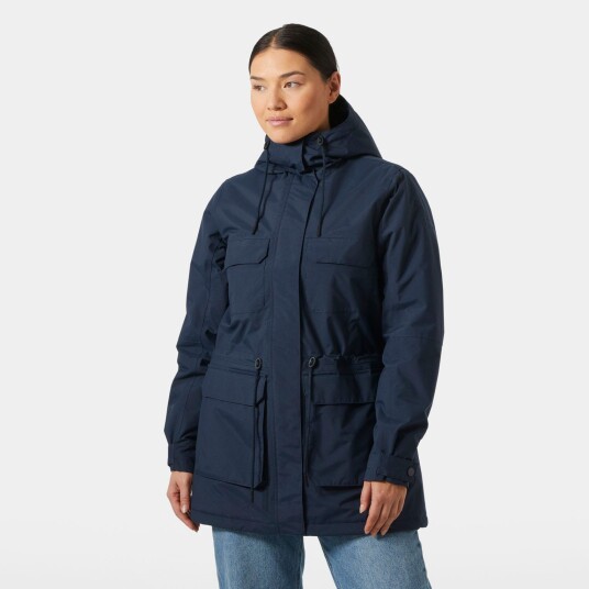 Helly Hansen Escape Insulated Parka Dame Marineblå Xs