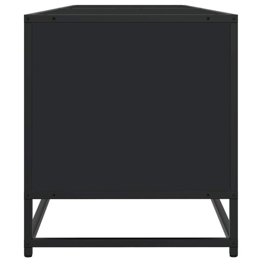 TV-benk svart 180,5x40x46 cm konstruert tre 8721102923067