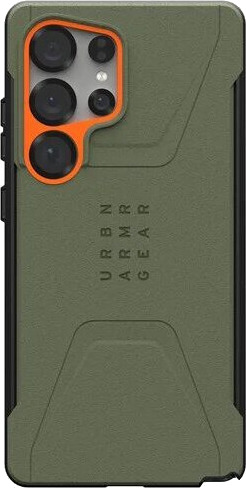 UAG Civilian Pro - Olive Drab/Orange - Samsung Galaxy S25 Ultra