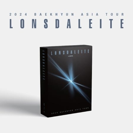 2024 Baekhyun Asia Tour Lonsdaleite: In Seoul incl. 114pg Photobook 2 Photocards Folded Poster Frame Photo Set + Letter DVD 2024 Baekhyun Asia Tour Lonsdaleite: In Seoul incl. 114pg Photobook 2 Photocards Folded Poster Frame Photo Set + Letter DVD