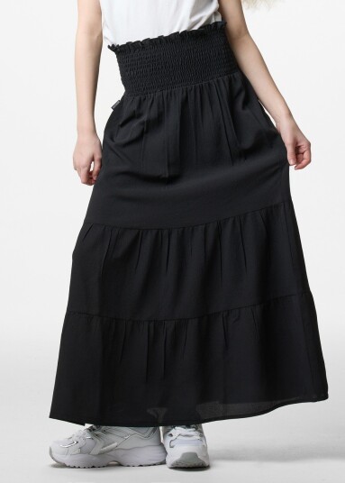 Seaside Miami Long Skirt Jr Black 150 Skjørt