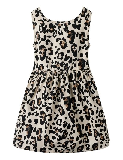 Name It Nkfflaring Sl Dress Multi/patterned 158