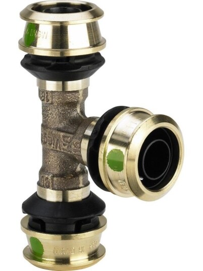 Viega Raxofix T-stykke 16 x 20 mm med presskoblinger